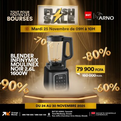 Blender Infini mix Moulinex Noir 2.6L