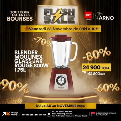 Blender Moulinex Glass JAR Rouge 800W 1,75L